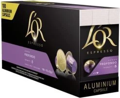 L'Or Espresso Profondo Koffiecups - 10 X 10 Stuks -Koffie Series Winkel 1200x987 2