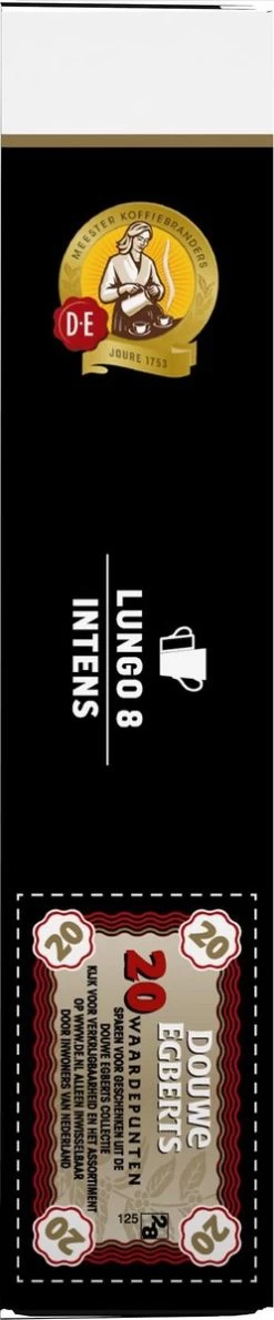 Douwe Egberts Lungo Intens Koffiecups - Intensiteit 8/12 - 10 X 20 Capsules -Koffie Series Winkel 249x1200 1
