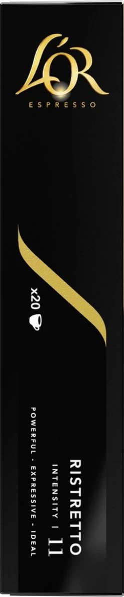 L'OR Espresso Ristretto Koffiecups - Intensiteit 11/12 - 10 X 20 Capsules -Koffie Series Winkel 251x1200 4