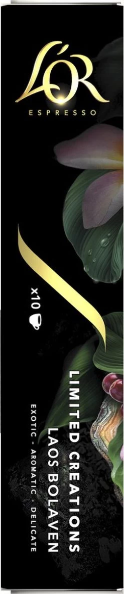 L'OR Espresso Limited Creations Laos Bolaven Koffiecups - Intensiteit 7/12 - 10 X 10 Capsules -Koffie Series Winkel 252x1200 3
