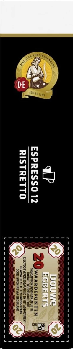 Douwe Egberts Espresso Ristretto (12) - 10 X 20 Koffiecups -Koffie Series Winkel 253x1200 7