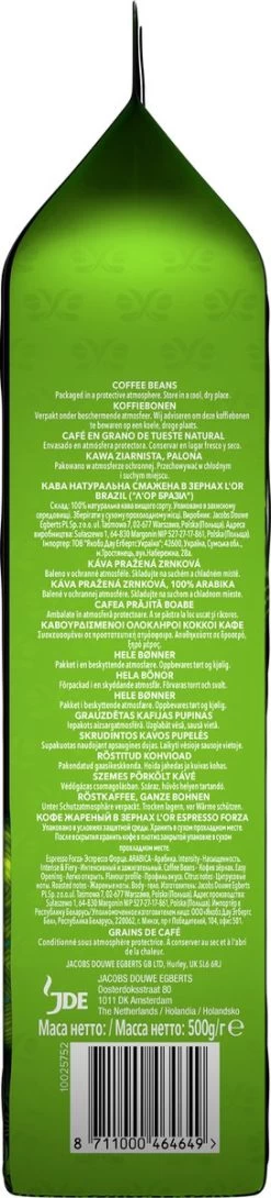 L'OR Espresso Origins Brazil Koffiebonen (6) - 4 X 500 Gram -Koffie Series Winkel 272x1200