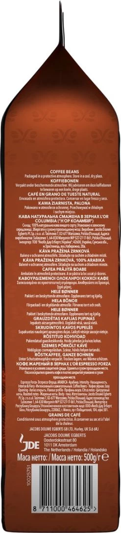 L'OR Espresso Origins Colombia Koffiebonen (8) - 4 X 500 Gram -Koffie Series Winkel 273x1200 2