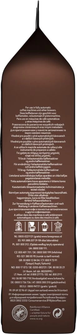 L'OR Espresso Forza Koffiebonen (9) - 4 X 500 Gram -Koffie Series Winkel 277x1200 1