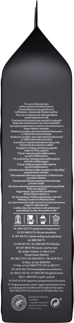 L'OR Espresso Onyx Koffiebonen (12) - 4 X 500 Gram -Koffie Series Winkel 277x1200