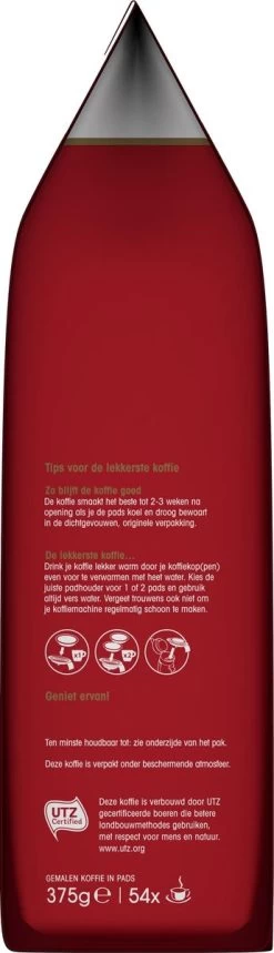 Douwe Egberts Aroma Rood Koffiepads - 4 X 54 Pads -Koffie Series Winkel 345x1200