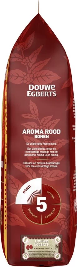 Douwe Egberts Aroma Rood Koffiebonen - 4 X 1000 Gram - Extra Grote Verpakking -Koffie Series Winkel 349x1200 2