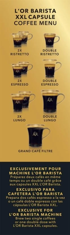L'OR BARISTA XXL Lungo Profondo (8) - 5 X 10 Koffiecups -Koffie Series Winkel 361x1200 8