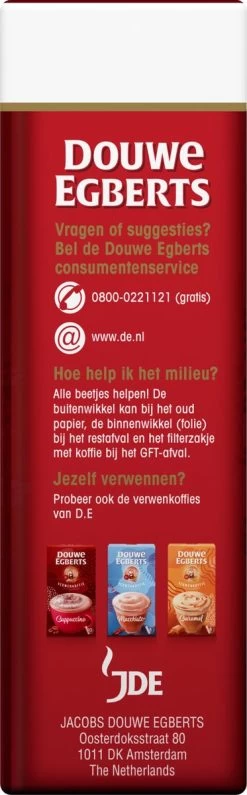 Douwe Egberts Aroma Rood Filterkoffie - 24 X 250 Gram -Koffie Series Winkel 373x1200 1