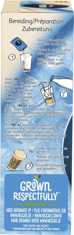 Nescafé Frappé Oploskoffie - 5 Doosjes à 10 Zakjes -Koffie Series Winkel 381x1200