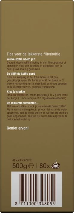 Douwe Egberts Excellent Filterkoffie - 6 X 500 Gram -Koffie Series Winkel 421x1200 3