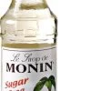 Monin Koffiesiroop Vanille Suikervrij - 70 Cl -Koffie Series Winkel 435x1200