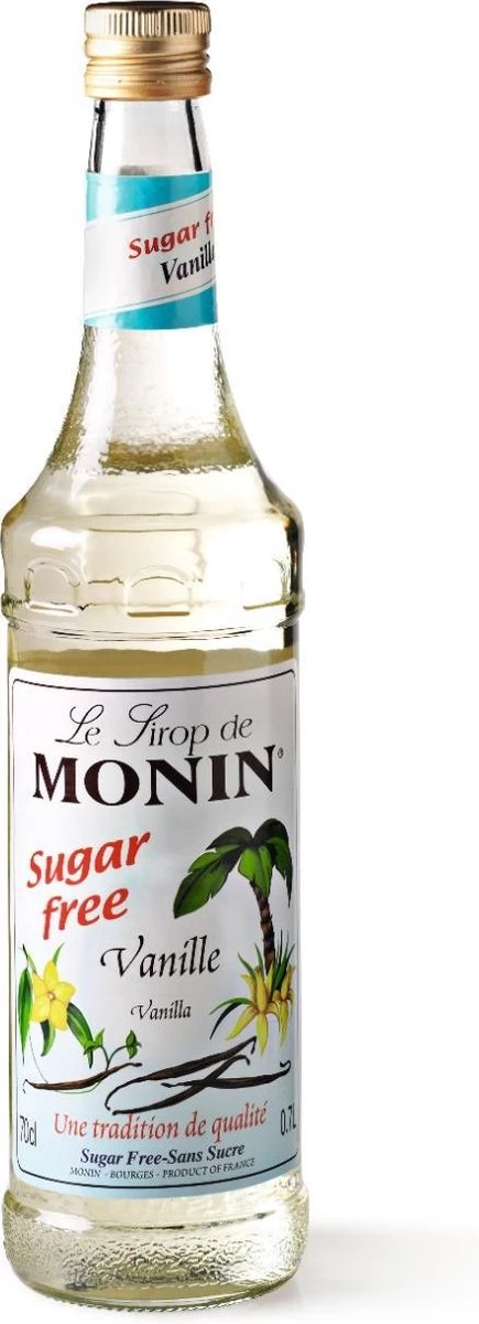 Monin Koffiesiroop Vanille Suikervrij - 70 Cl 3 Monin Koffiesiroop Vanille Suikervrij - 70 Cl