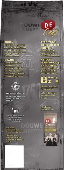 Douwe Egberts D.E Café Espresso Koffiebonen - Intensiteit 7/9 - 4 X 500 Gram -Koffie Series Winkel 453x1200 13