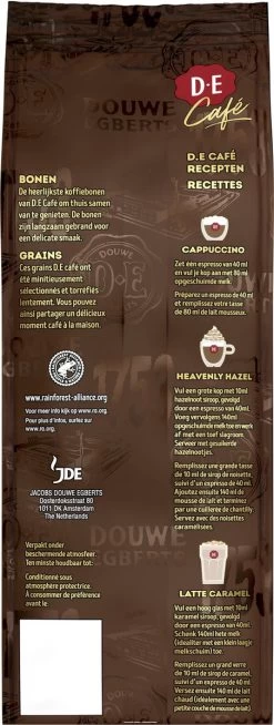 Douwe Egberts D.E Café Creatie Koffiebonen - 7/9 Intensiteit - 4 X 500 Gram -Koffie Series Winkel 453x1200 3