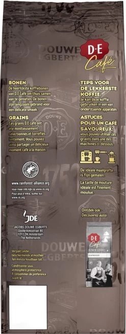 Douwe Egberts D.E Café Delicaat Rond Koffiebonen - Intensiteit 5/9 - 4 X 500 Gram -Koffie Series Winkel 453x1200 8