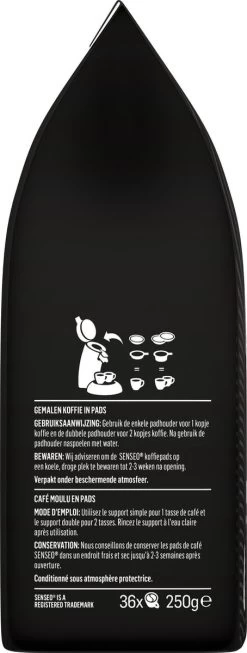 Senseo Espresso Koffiepads - 9/9 Intensiteit - 10 X 36 Pads 16 Senseo Espresso Koffiepads - 9/9 Intensiteit - 10 X 36 Pads -Koffie Series Winkel 454x1200 9