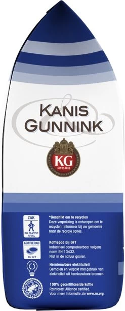 Kanis & Gunnink Cafeïnevrij Koffiepads - 10 X 36 Pads -Koffie Series Winkel 484x1200