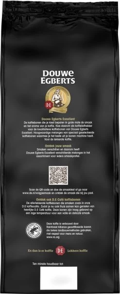 Douwe Egberts Excellent Gold Koffiebonen - 5/9 Intensiteit - 4 X 1kg 10 Douwe Egberts Excellent Gold Koffiebonen - 5/9 Intensiteit - 4 X 1kg -Koffie Series Winkel 490x1200 1