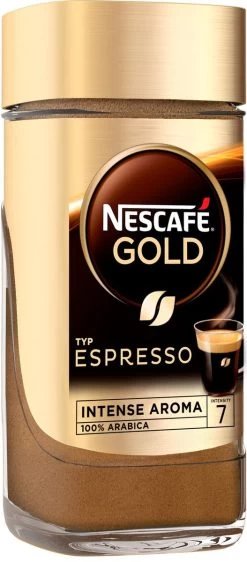 Nescafé Gold Espresso Oploskoffie - 6 Potten à 100 Gram -Koffie Series Winkel 527x1200 2