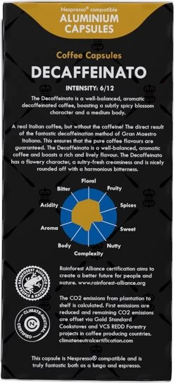 Gran Maestro Italiano - Koffiecups - Nespresso Compatibel Proefpakket - Espresso, Lungo En Meer - 10 X 20 Cups -Koffie Series Winkel 546x1200 3