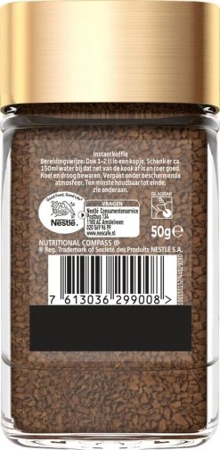 Nescafé Gold Oploskoffie - 12 Potten à 50 Gram -Koffie Series Winkel 588x1200 1