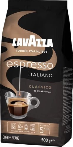 Lavazza Espresso Italiano Classico Koffiebonen - 500 Gram X4 -Koffie Series Winkel 593x1200