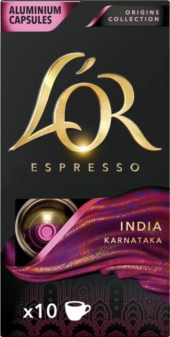L'OR Espresso Origins India (10) - 10 X 10 Koffiecups -Koffie Series Winkel 607x1200 5