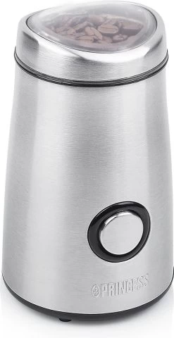 Princess Coffee Grinder Stainless Steel Deluxe 01.242196.01.001 -Koffie Series Winkel 617x1200