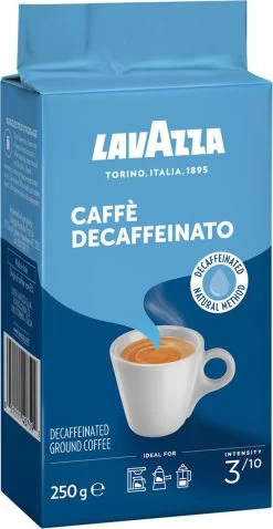 Lavazza Caffe Decaffeinato Filterkoffie - 250 Gram X8 -Koffie Series Winkel 620x1200 1