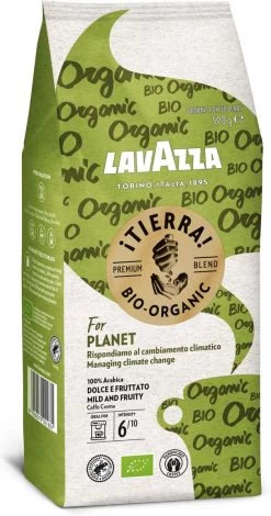 Lavazza Tierra For Planet Biologische Koffiebonen - 500 Gram X4 -Koffie Series Winkel 630x1200
