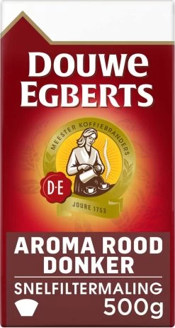 Douwe Egberts Aroma Rood Donker Filterkoffie - 6 X 500 Gram -Koffie Series Winkel 642x1200 4