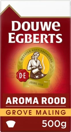 Douwe Egberts Aroma Rood Grove Maling Filterkoffie - 6 X 500 Gram -Koffie Series Winkel 643x1200 3