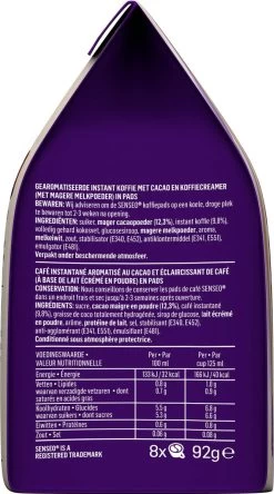 Senseo Cappuccino Choco Koffiepads - 2/9 Intensiteit - 4 X 8 Pads 16 Senseo Cappuccino Choco Koffiepads - 2/9 Intensiteit - 4 X 8 Pads -Koffie Series Winkel 668x1200