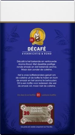 Douwe Egberts Decafé Filterkoffie - 6 X 500 Gram -Koffie Series Winkel 669x1200 6