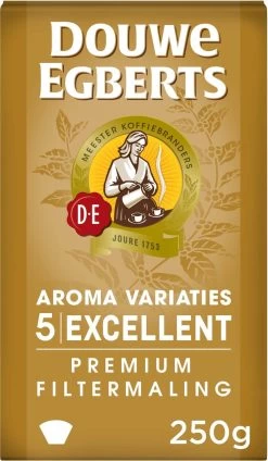 Douwe Egberts Excellent - Filterkoffie - 12 X 250 Gram -Koffie Series Winkel 699x1200 1