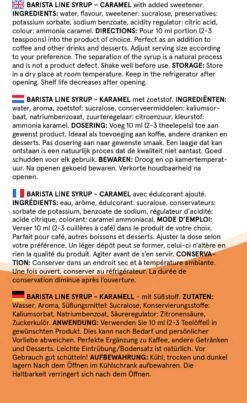 Fitcy | Koffiesiroop | Karamel | Barista Syrup | Zero | Vegan | Vetvrij | Suikervrij | Keto-vriendelijk | Koffie | Siroop | 1L -Koffie Series Winkel 736x1200