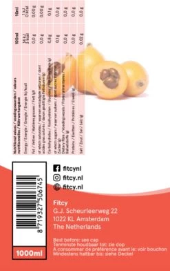 Fitcy | Koffiesiroop | Amaretto | Barista Syrup | Zero | Vegan | Vetvrij | Suikervrij | Keto-vriendelijk | Koffie | Siroop | MET DOSEERPOMP | 1L -Koffie Series Winkel 757x1200