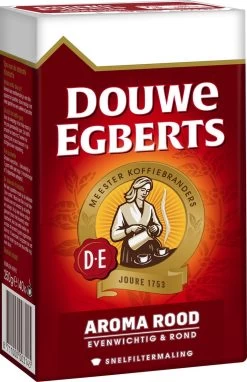 Douwe Egberts Aroma Rood Filterkoffie - 24 X 250 Gram -Koffie Series Winkel 775x1200