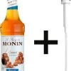 Monin Caramel Suikervrij 70cl Koffiesiroop Met Doseer Pompje -Koffie Series Winkel 824x1200