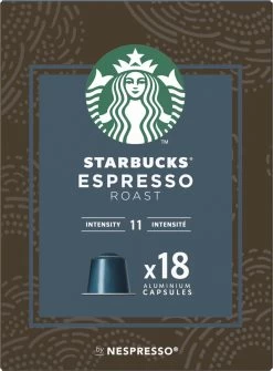 Starbucks By Nespresso Capsules Espresso Roast - 7 Doosjes à 18 Koffiecups -Koffie Series Winkel 884x1200