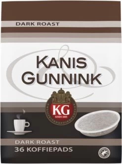 Kanis & Gunnink Dark Roast Koffiepads - 10 X 36 Pads -Koffie Series Winkel 894x1200 1