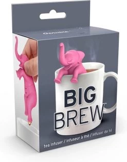 Thee Ei - Olifant - Thee Zeef - Thee Filter - Roze -Koffie Series Winkel 942x1200