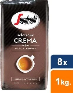 Segafredo Selezione Crema Koffiebonen - 8 X 1 Kg 7 Segafredo Selezione Crema Koffiebonen - 8 X 1 Kg -Koffie Series Winkel 943x1200