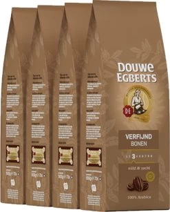 Douwe Egberts Verfijnd Koffiebonen - 4 X 500 Gram
