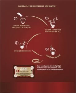 Douwe Egberts Aroma Rood Sticks Oploskoffie - 6 X 25 Zakjes -Koffie Series Winkel 981x1200 2